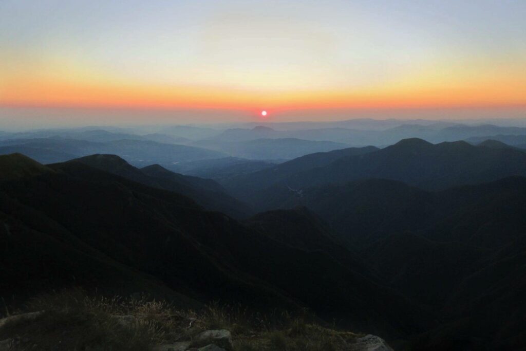 Appennino del Corno alle Scale all'Alba
